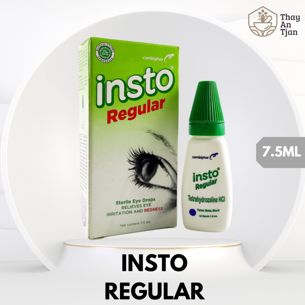 INSTO REGULAR |  OBAT TETES MATA MERAH | IRITASI MATA