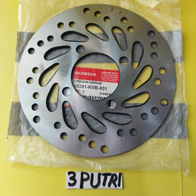 Piringan cakram depan Vario 110 karbu Vario 110 Tecno Cbs -KVB