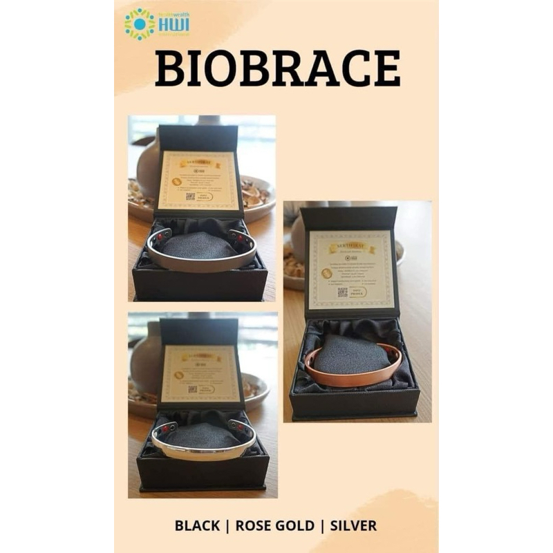 (READY) BIOBRACE / GELANG KESEHATAN / memperlancar peredaran darah / mengobati kebas-kebas tangan da