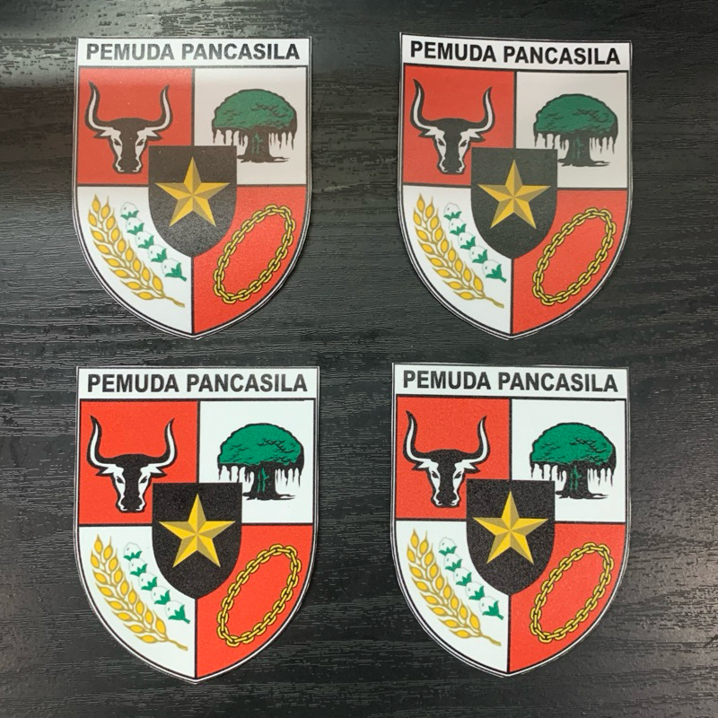 

sticker logo pemuda pancasila isi 4 pcs stiker stiker logo pemuda pancasila