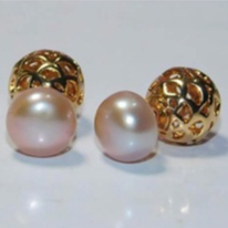 GIWANG ANTING MUTIARA -gowang tusuk mutiara asli freshwater pearls - cod giwang tusuk terbaru giwang