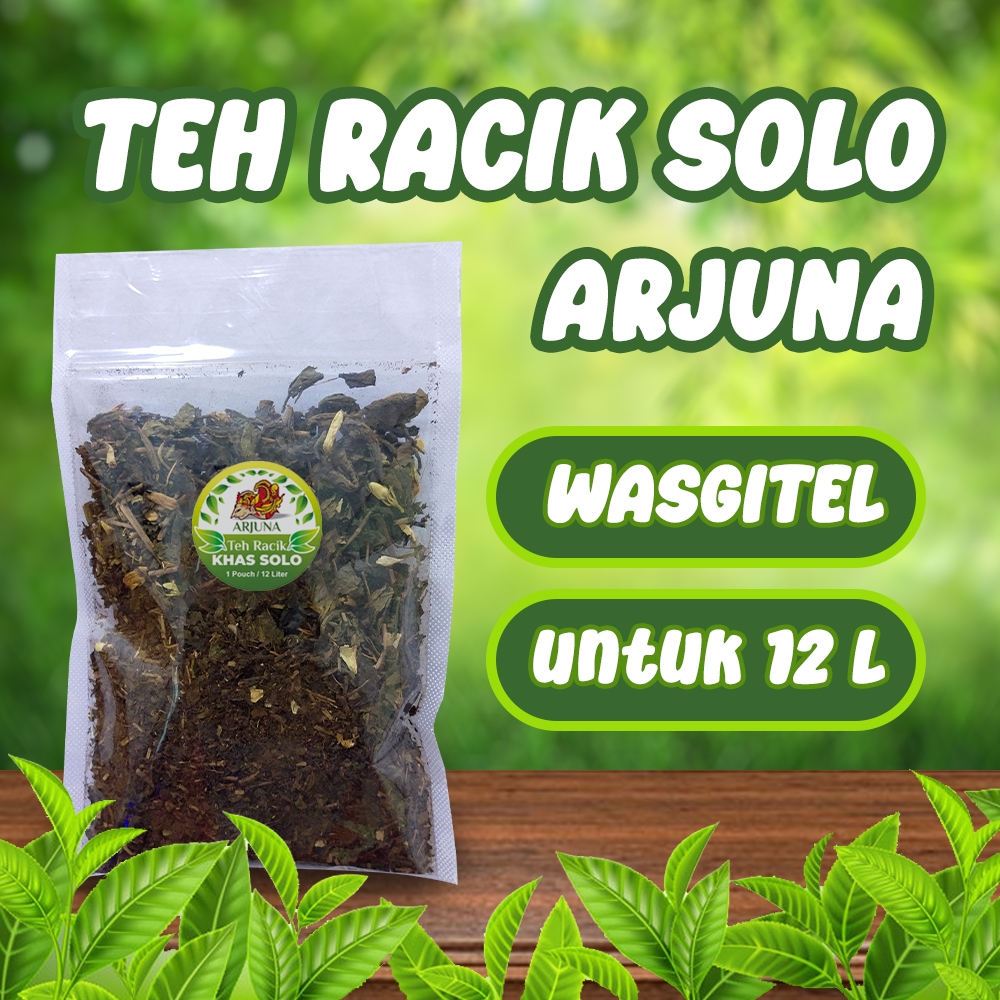 

TEH RACIK KHAS SOLO ARJUNA Untuk 10-12 Liter
