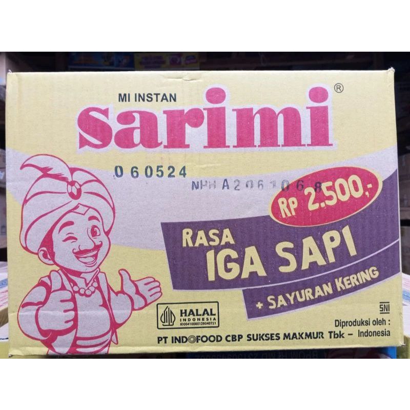 

1 DUS ISI 40PCS SARIMI IGA SAPI