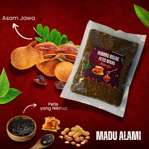 

Bumbu Rujak Petis Madu Ratu Ayu /Sambel Rujak /Sambal Rujak Petis /Makanan Tradisional /Petis Udang