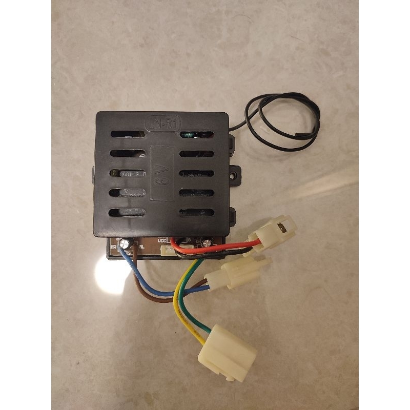 CONTROLLER ATAU RECEIVER 6V UNTUK MOBIL-MOBILAN AKI REMOTE MERK PLIKO, PMB, UNIKID, DLL