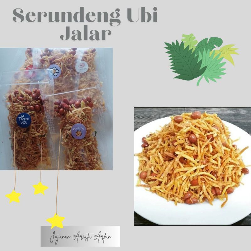 

AristaArfan - Serundeng Ubi Jalar 50gr