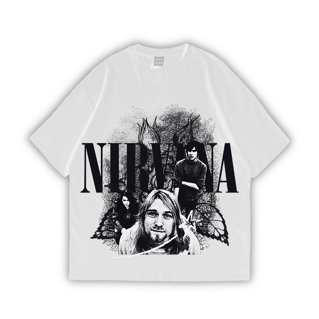 NIRVANA - 1990 Oversized t-shirt | waycomemerch