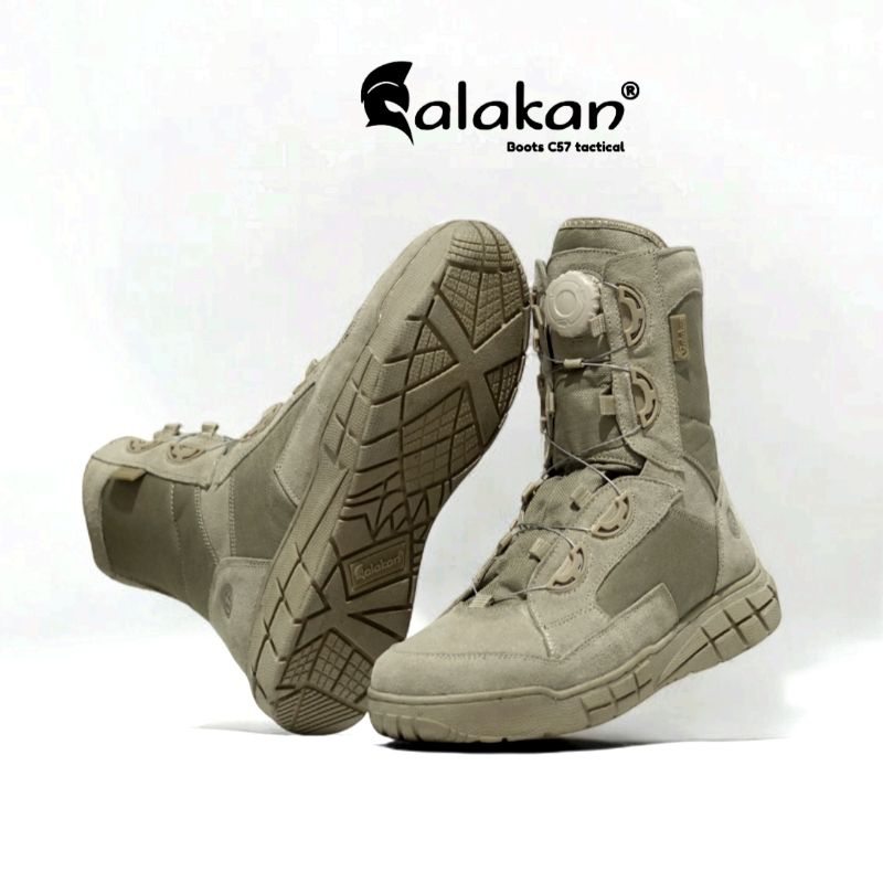 sepatu pdl tactical gurun Sahara terbaru kulit Suede terbaru original calakan tahan air pecah dan re