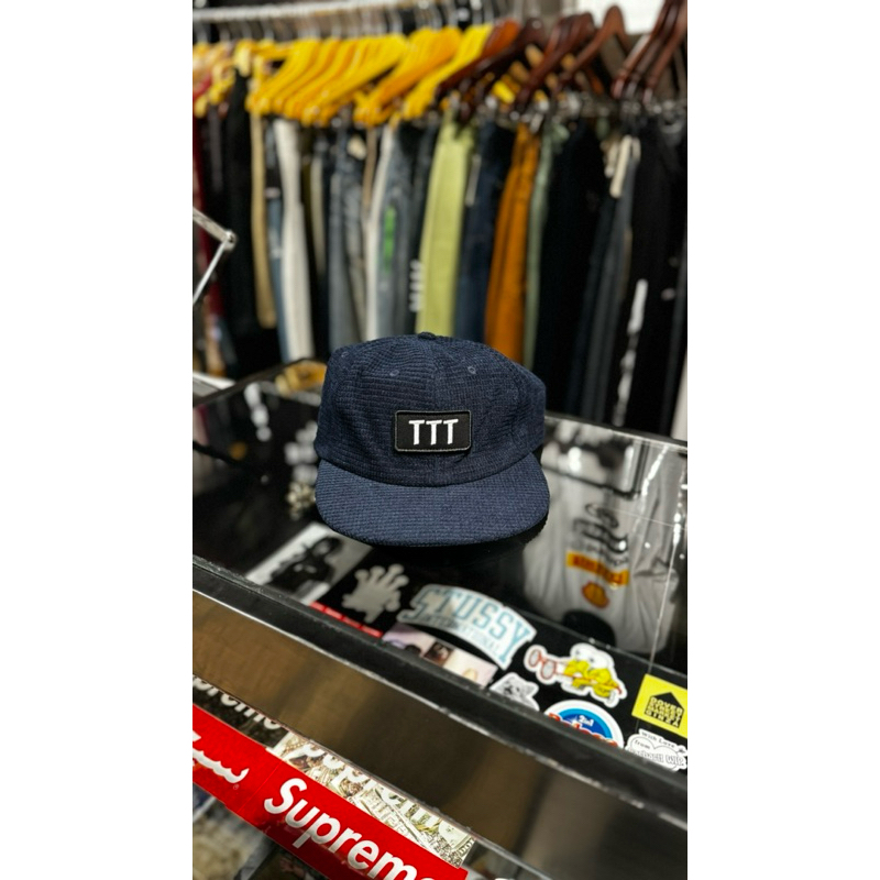 THE TRILOGY TAPES CORD CAP NAVY