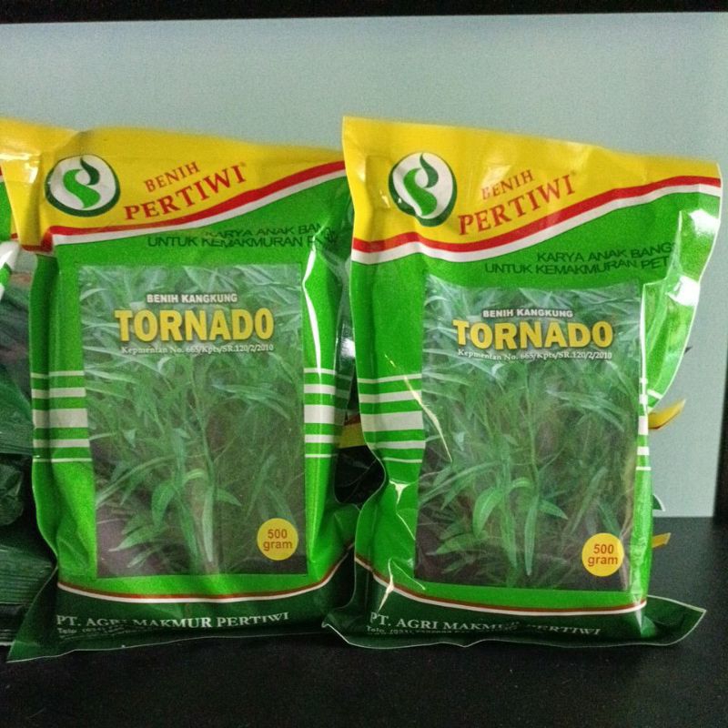 benih kangkung Tornado 500 gram