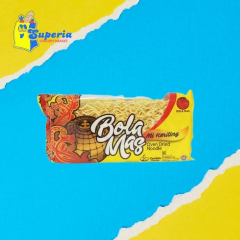 

MIE TELUR BOLA MAS 200GR