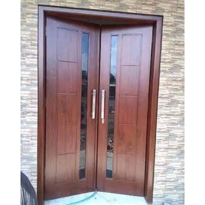 kusen pintu minimalis kayu jati putih