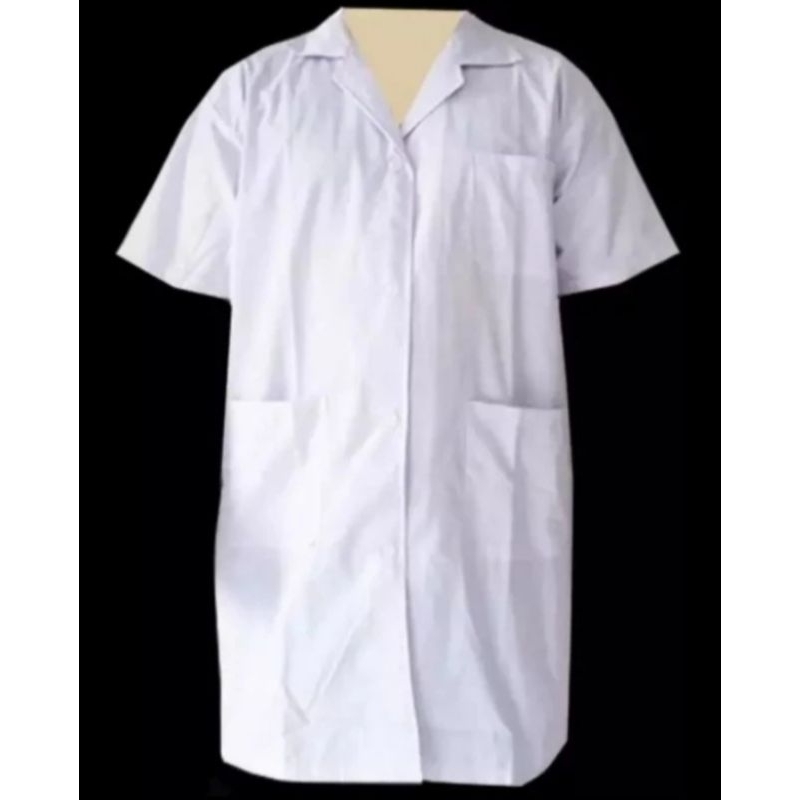 jas laboratorium lengan pendek
