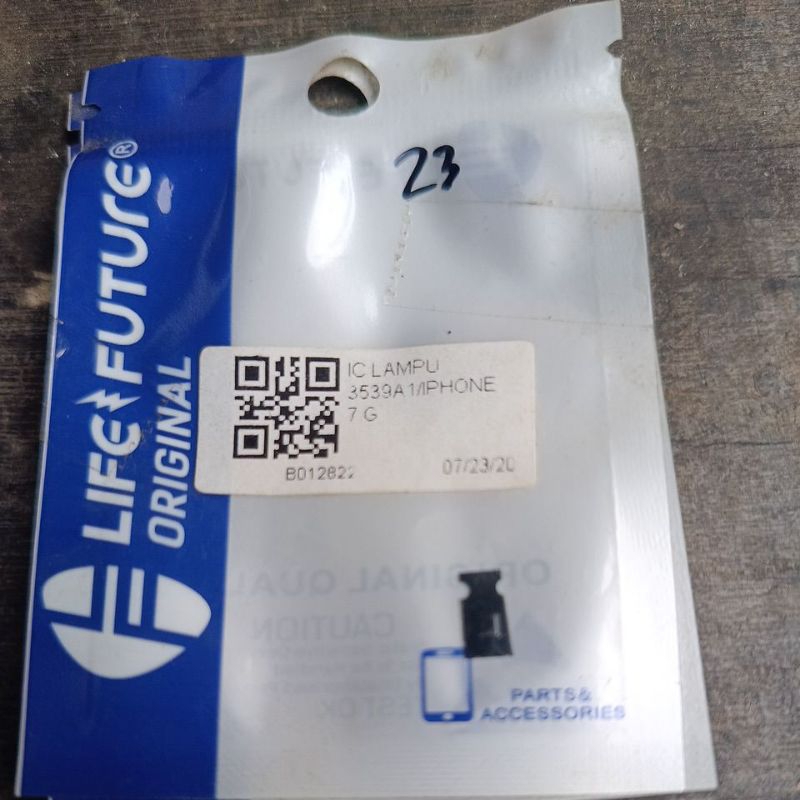 ic lampu iPhone 7g ic display 3539A1