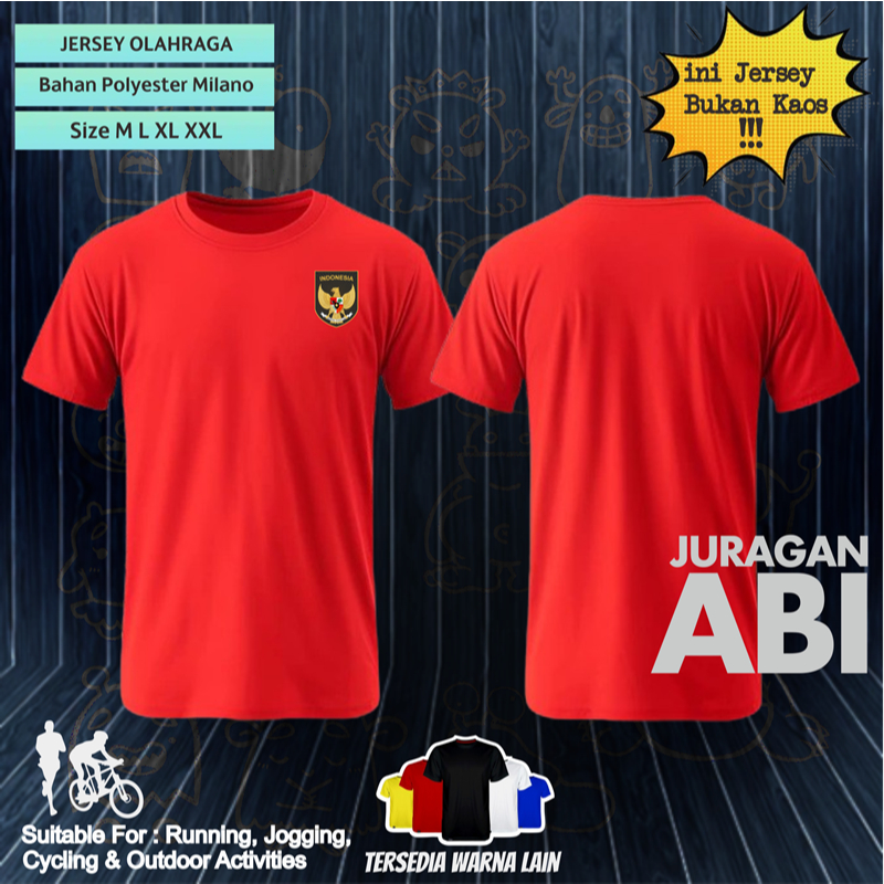 JERSEY TIMNAS HOME AWAY GK TRAINING INDONESIA AFC AFF ASIAN WORLD CUP