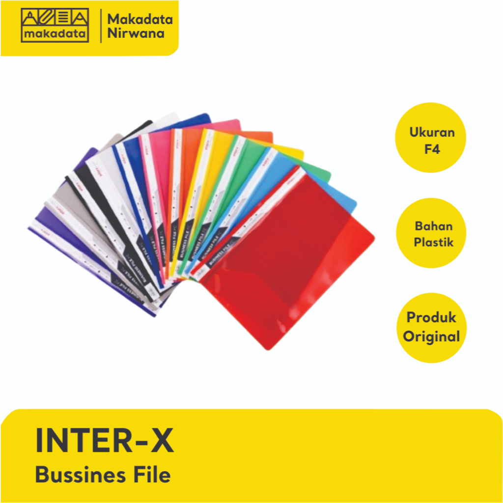 

INTER-X BUSSINES/BISNIS FILE F4 (1 PACK)