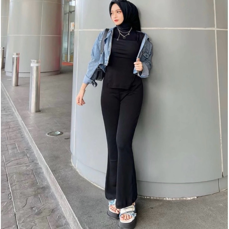Flare PanFlare Pants - Highwaist Flare Pants - Highwaist Kulot Cutbray