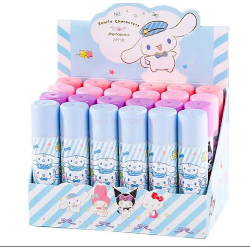 

lem kertas glue stick sanrio