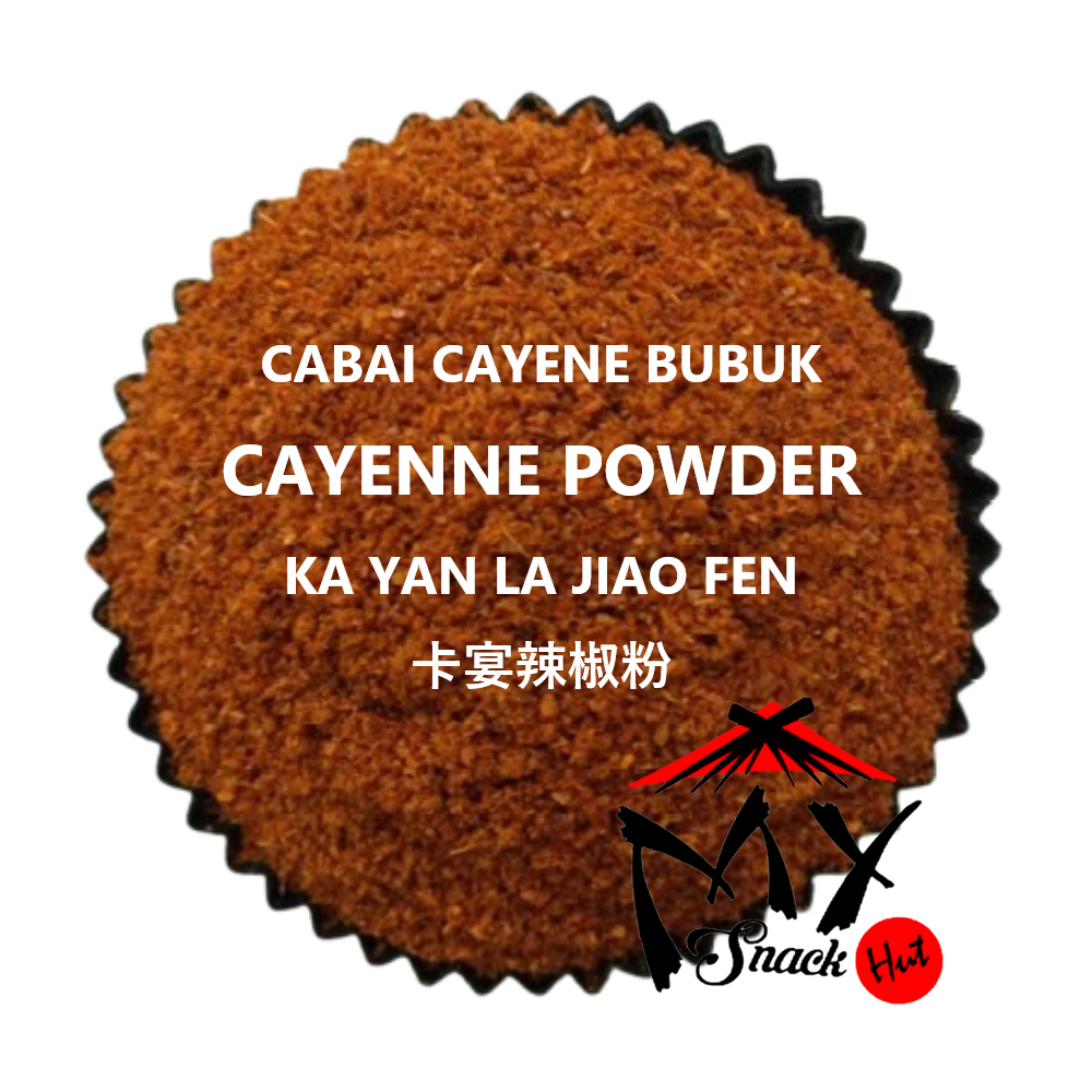 

CAYENNE BUBUK 50GR CABAI CABE MERAH CHILI CHILLI PEDAS RAWIT RED CAYENE PEPPER HOT POWDER GROUND