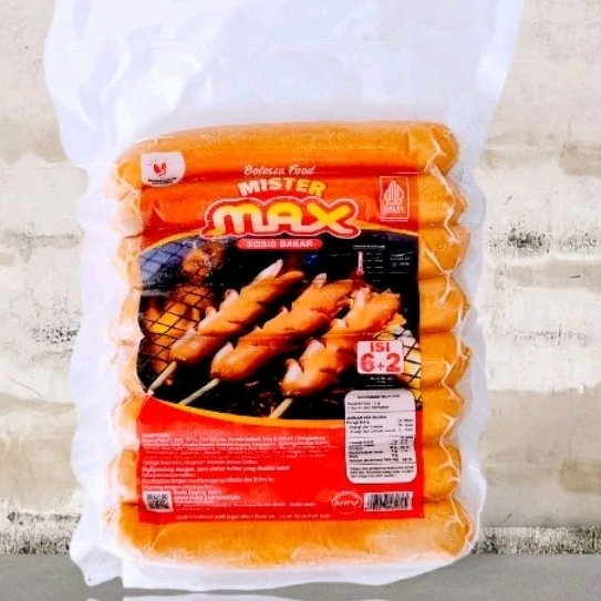 

Mister Max Sosis Bakar Ayam Jumbo 6+2