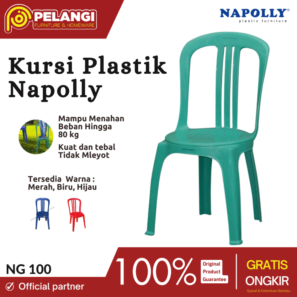 Kursi Napolly NG 100 | Kursi Napolly | Kursi Pemilu | Kursi Plastik Napolly | Kursi Plastik