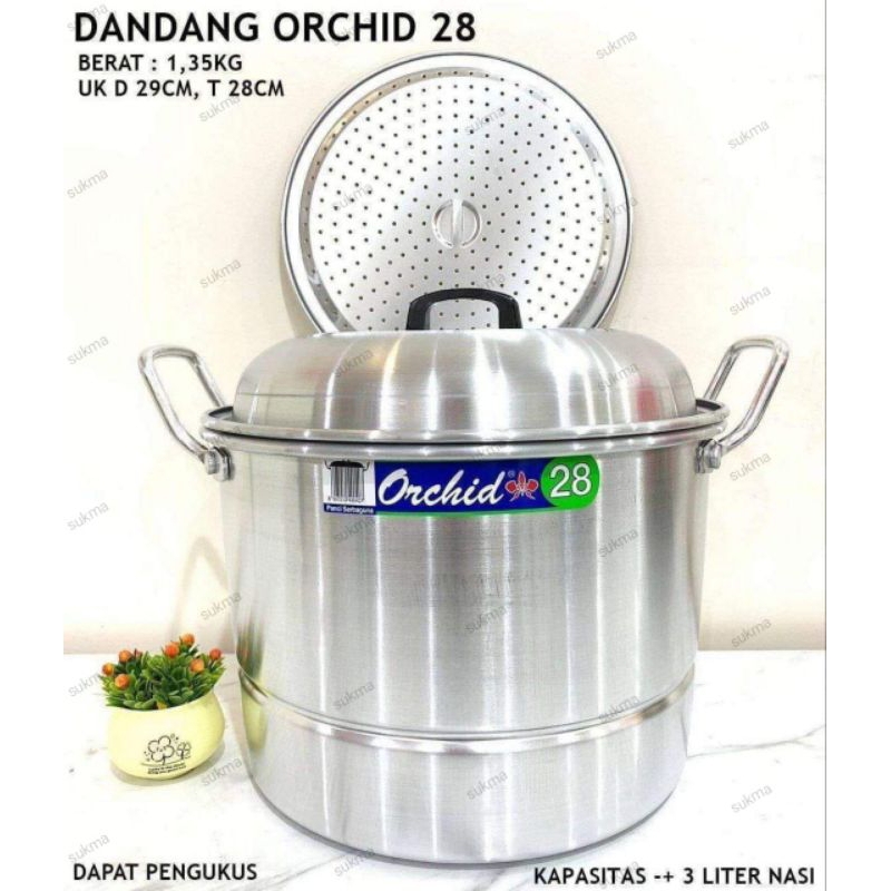 panci kukus orchid