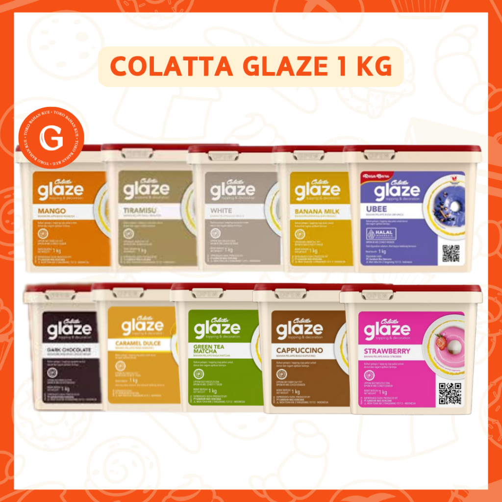 

COLATTA GLAZE | Colatta Dip Glaze All Variant 1 kg