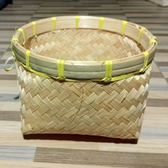 Tumbu bambu/tempat nasi bambu Diameter 20cm