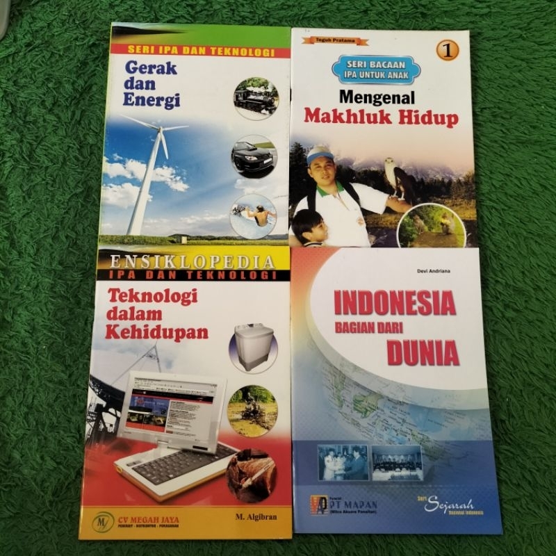 ORIGINAL BUKU SERI IPA DAN TEKNOLOGI GERAK DAN ENERGI TEKNOLOGI DALAM KEHIDUPAN SERI BACAAN IPA UNTU