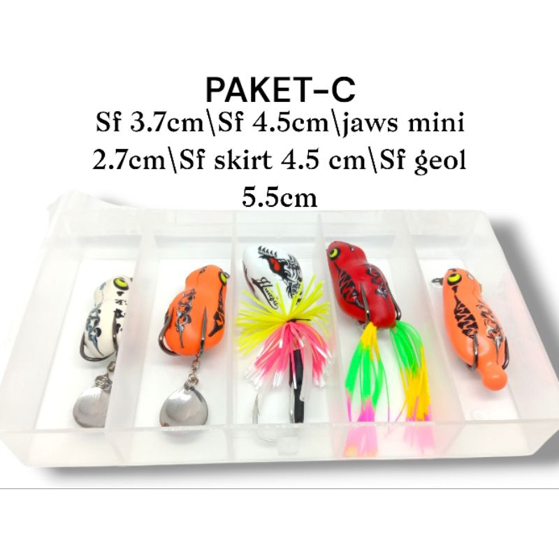 Paket Hemat umpan Casting Gabus dan Toman