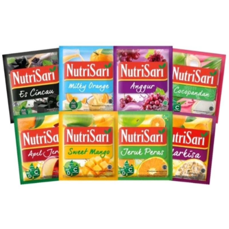 

Nutrisari Aneka Rasa Buah Termurah [10 Sachet/Renceng]