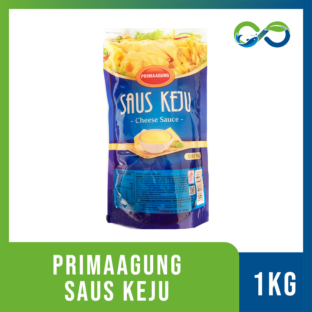 

[AquaEcoFarm] PRIMA AGUNG Saus Keju Hokben Cheese Sauce 1kg Bandung