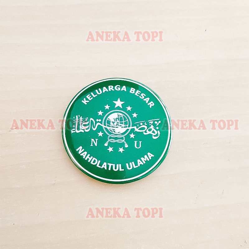 Pin Bros Keluarga Besar NU Pin Bros Nahdlatul Ulama Pin NU Pin Plastik - Aneka Topi