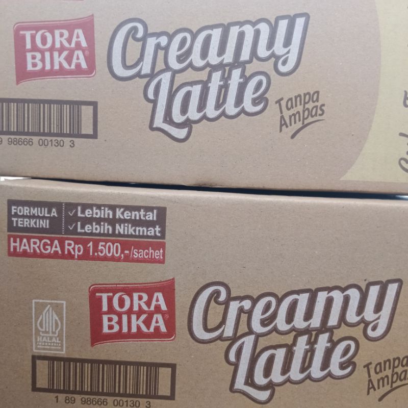 

Torabika creamy latte 1 dus