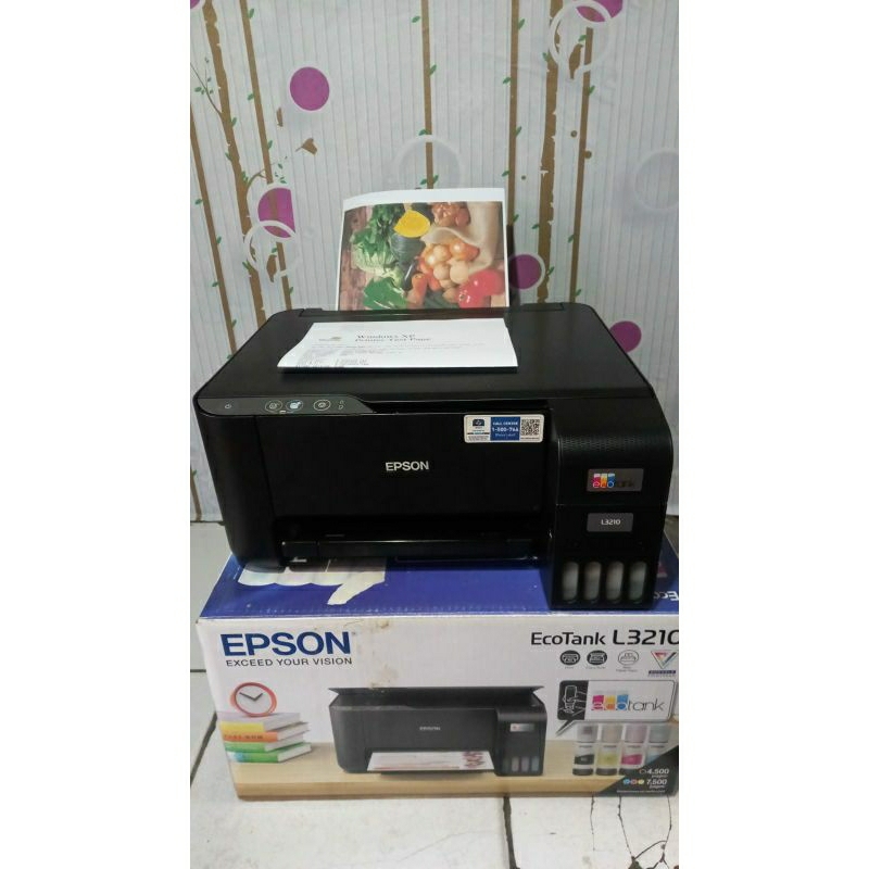 Printer Epson L3210 second siap pakai