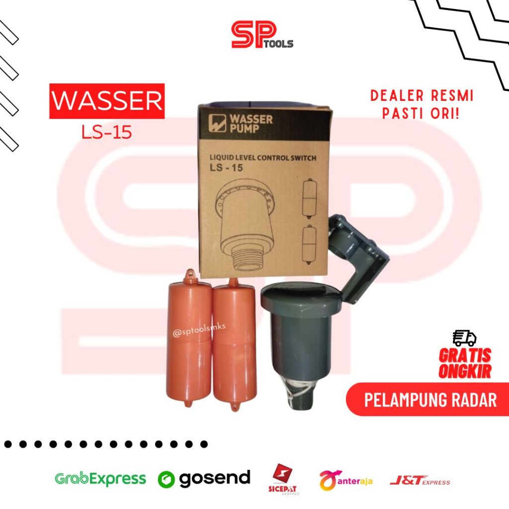 PELAMPUNG RADAR OTOMATIS TANDON TOREN SENSOR AIR WASSER LS15