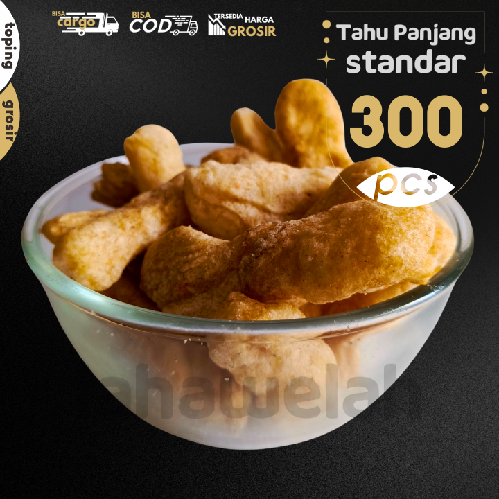 

GROSIRAN - 300pcs Cuanki Tahu KERITING STANDAR 2x150pcs by Lahawelah