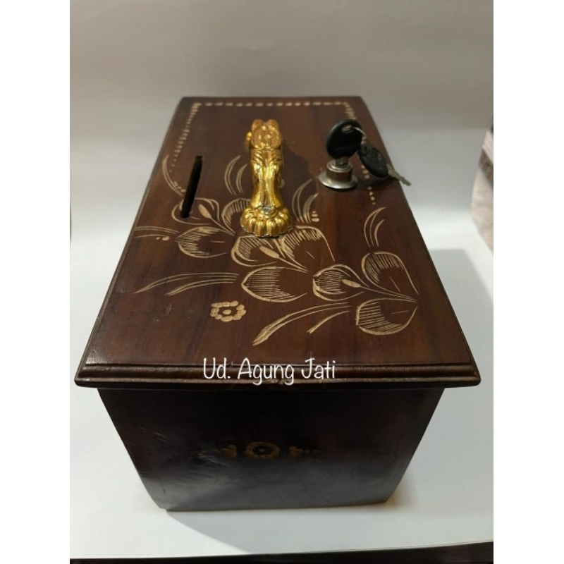 KOTAK AMAL | KOTAK UANG |KOTAK AMAL KAYU JATI