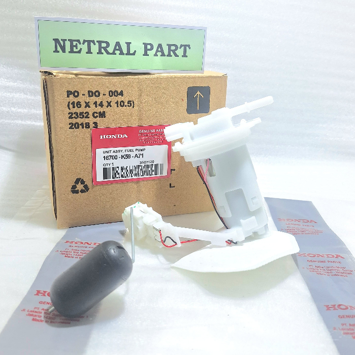 FUEL PUMP FULL PUMP FUELL PUMP POMPA FUEL PUMP BENSIN K59 HONDA VARIO 150 TAHUN 2015 2016 2017 2018 