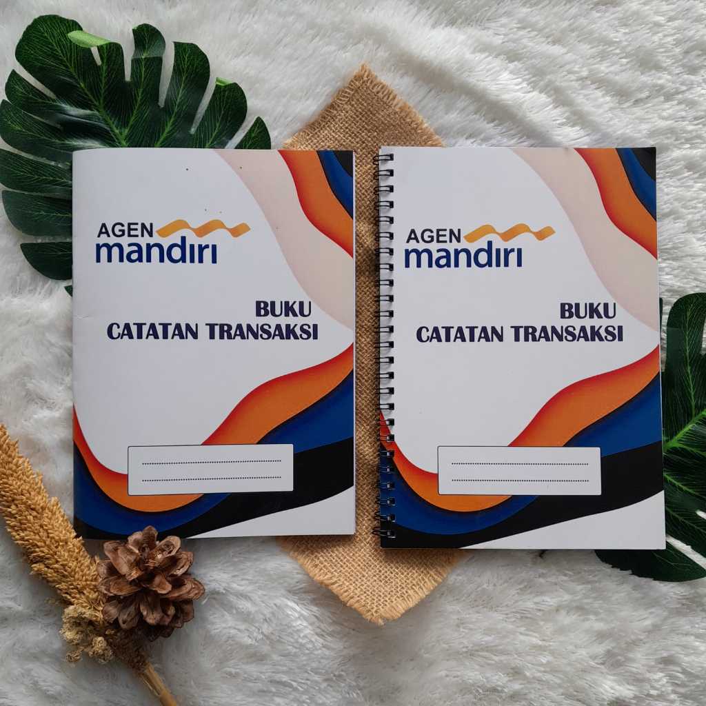 

BUKU CATATAN TRANSAKSI AGEN BANK MANDISI UK A5 ISI 100 HALAMAN