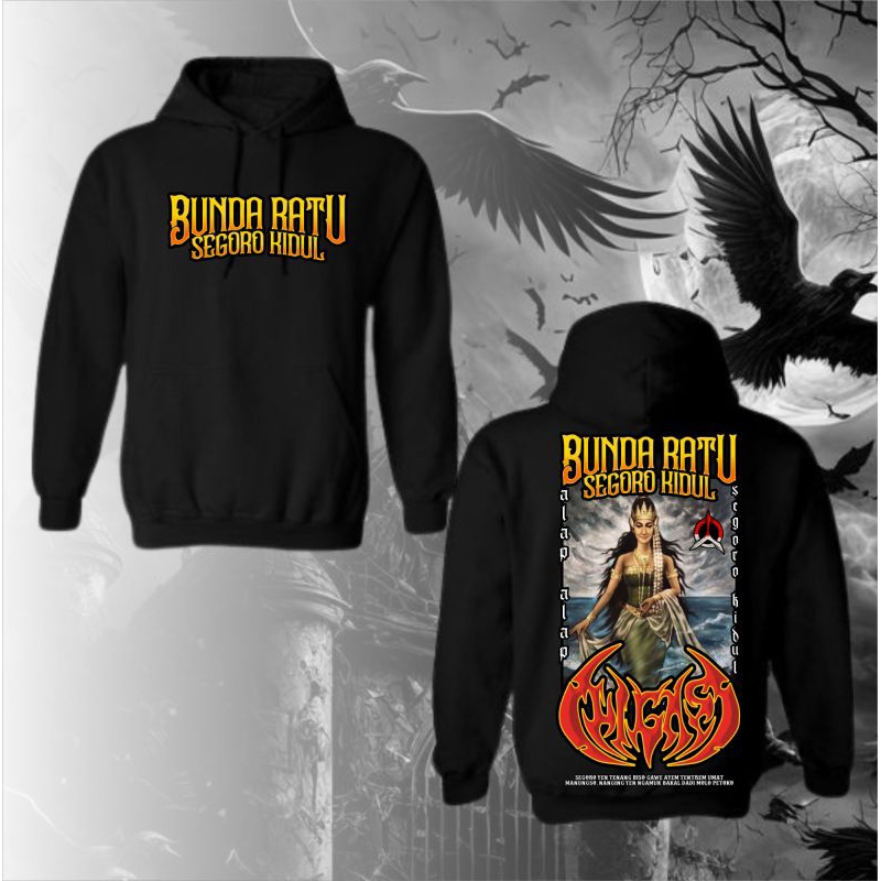 Hoodie PN Bunda Ratu Segoro Kidul Ligas Sablon DTF Desain Terbari by Otentix