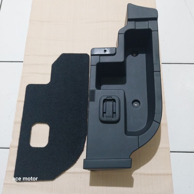 box kargo cargo floor side kanan kotak bagasi mitsubishi pajero sport original