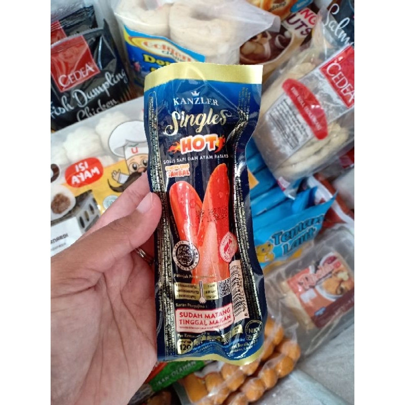 

Kanzler Singles Sosis Siap Makan