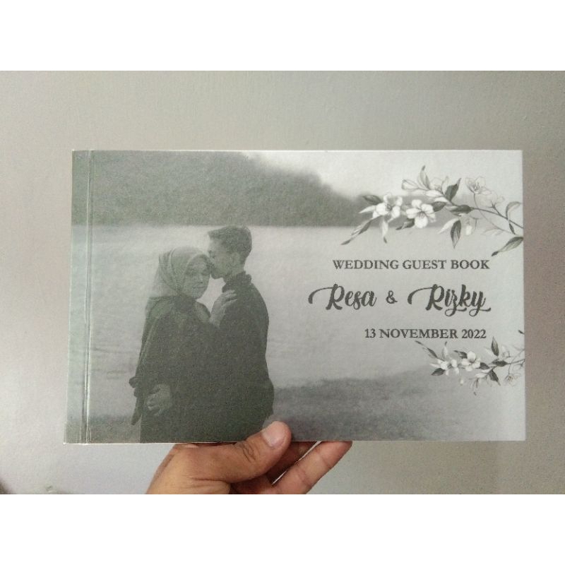 

Buku Tamu Custom Softcover / Hardcover / Guest Book Custom