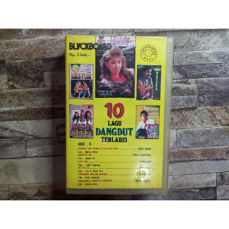 Kaset10 Lagu Dangdut Terlaris '90