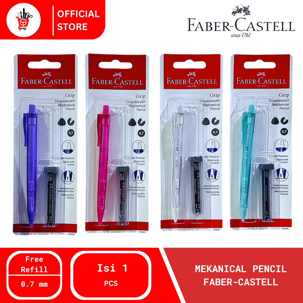 

Mechanical Pencil | Pensil | Pensil Mekanik Faber-Castell 134301 (1 PCS)