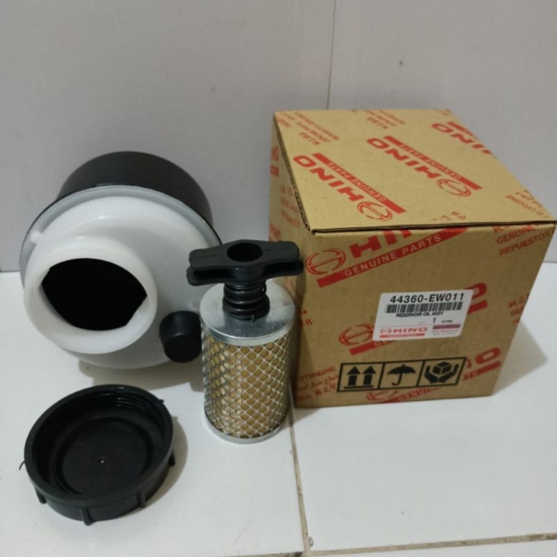 RESERVOIR TABUNG OLI POWER STEERING HINO 500 FM260JD OEM 44360-EW011