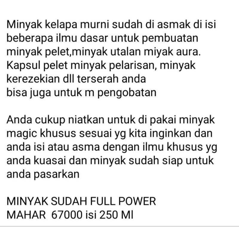 

minyak kelapa