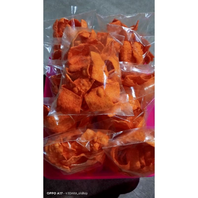 

krupuk slondok singkong pedas manis