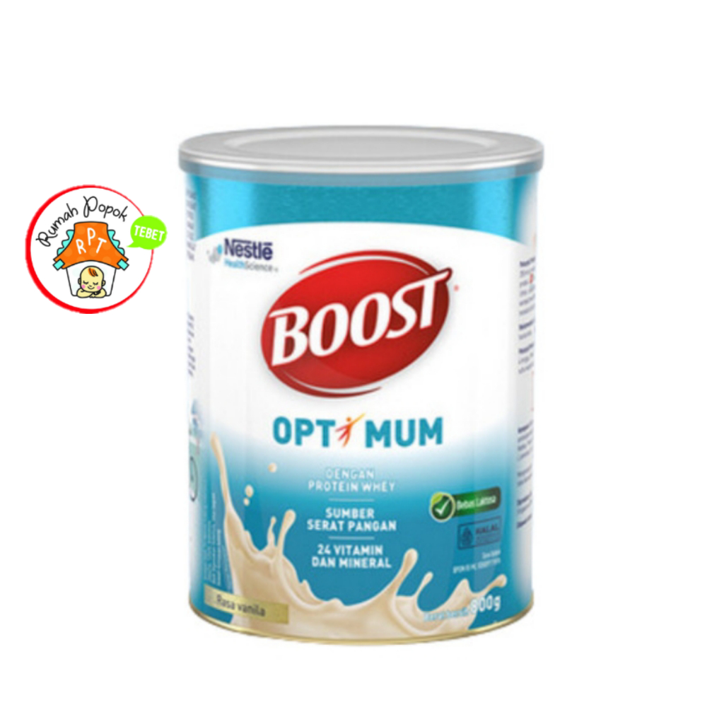 

NESTLE BOOST Optimum Susu Nutrisi Vanila Dewasa dan Lansia Kaleng 800g